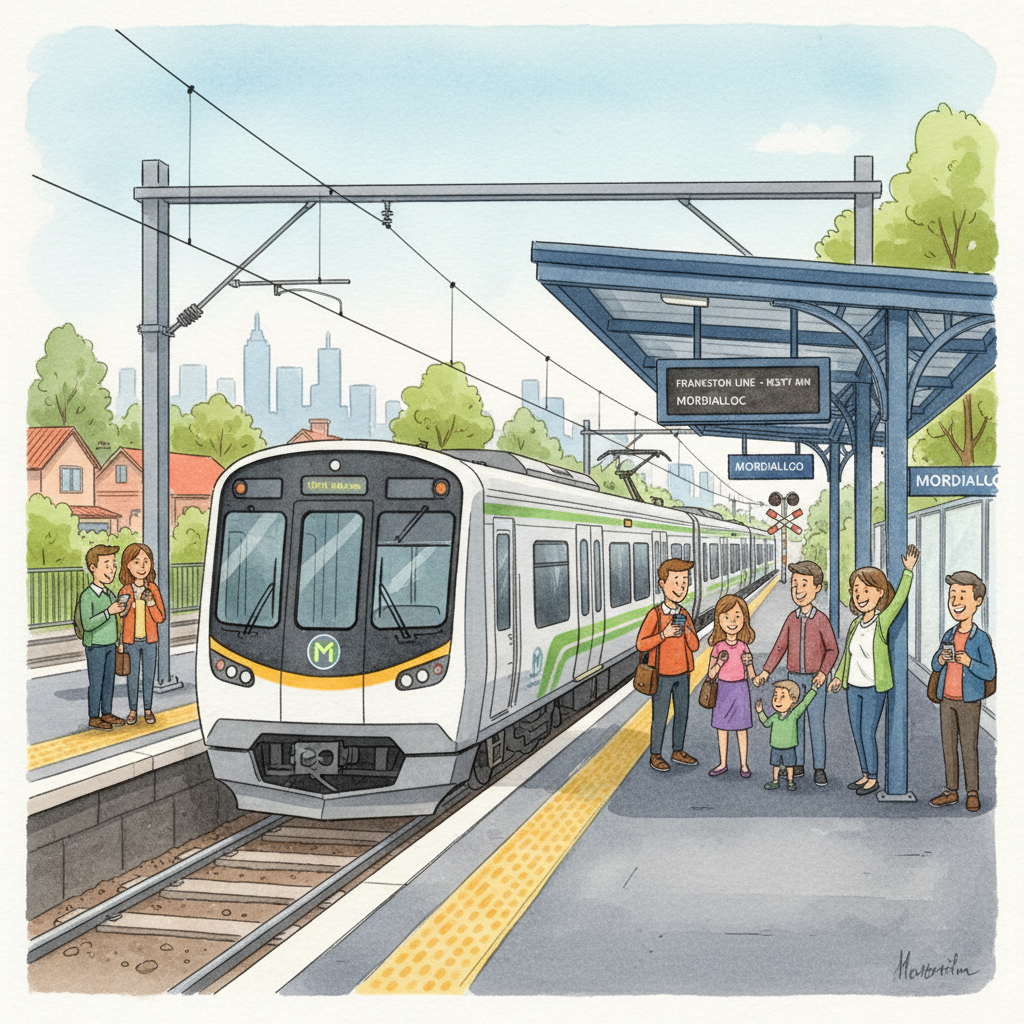 Melbourne's Mordialloc Station Evolves Sept 10