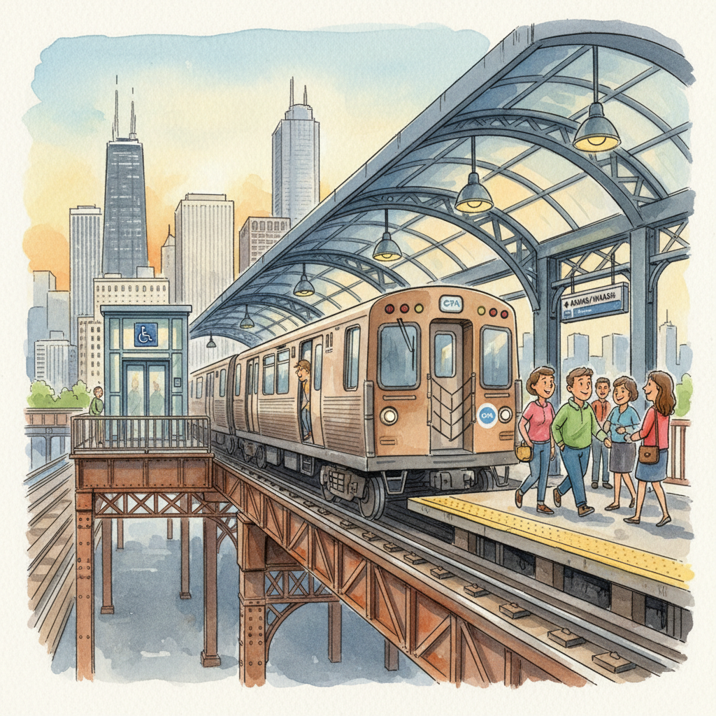 Chicago Works to Restore Quincy Station Access