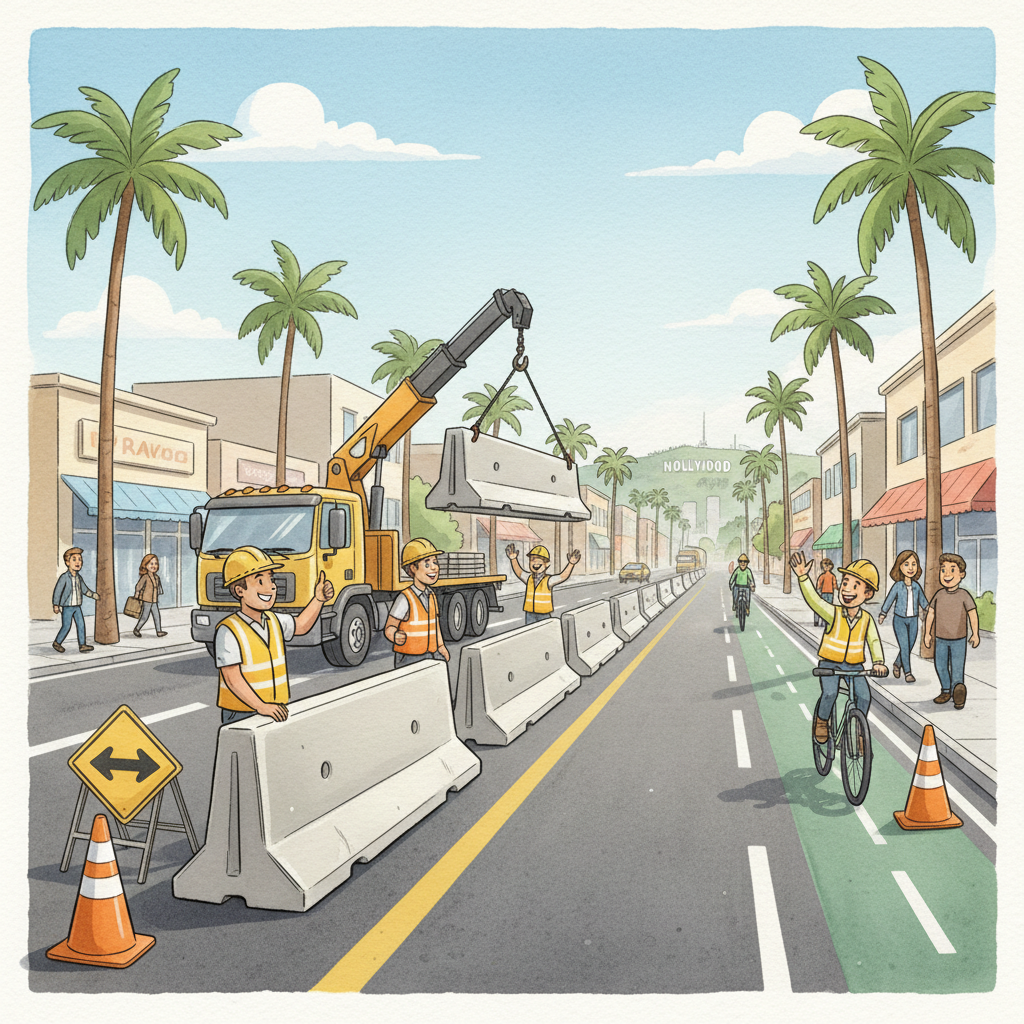 LA Metro Begins Safety Work for New Light Rail Line