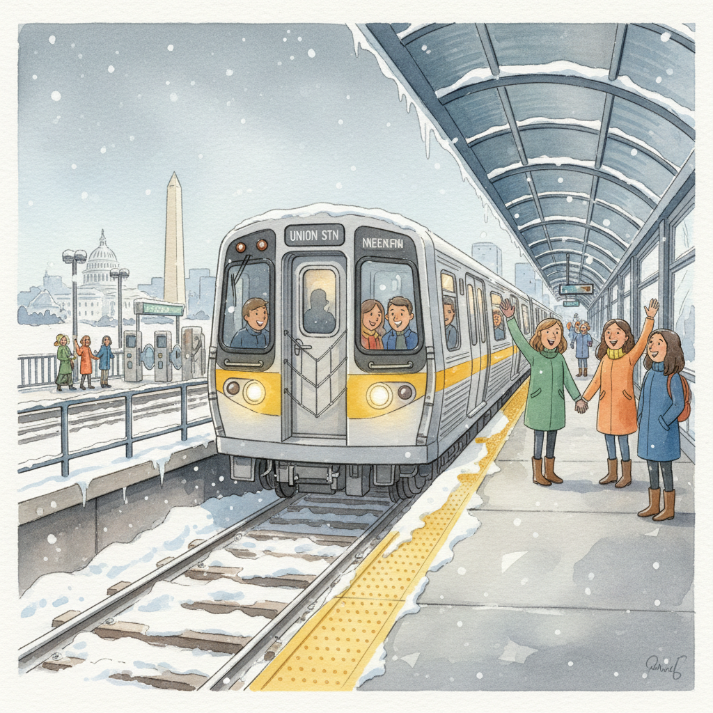 DC Metro Prepares Riders for Winter Weather Ahead