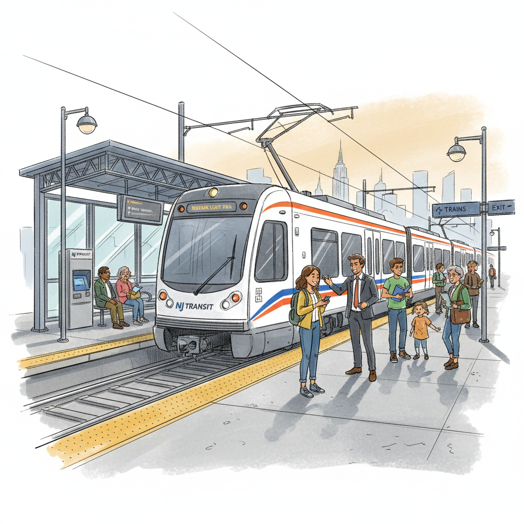 NJ TRANSIT Updates Light Rail Info for Riders