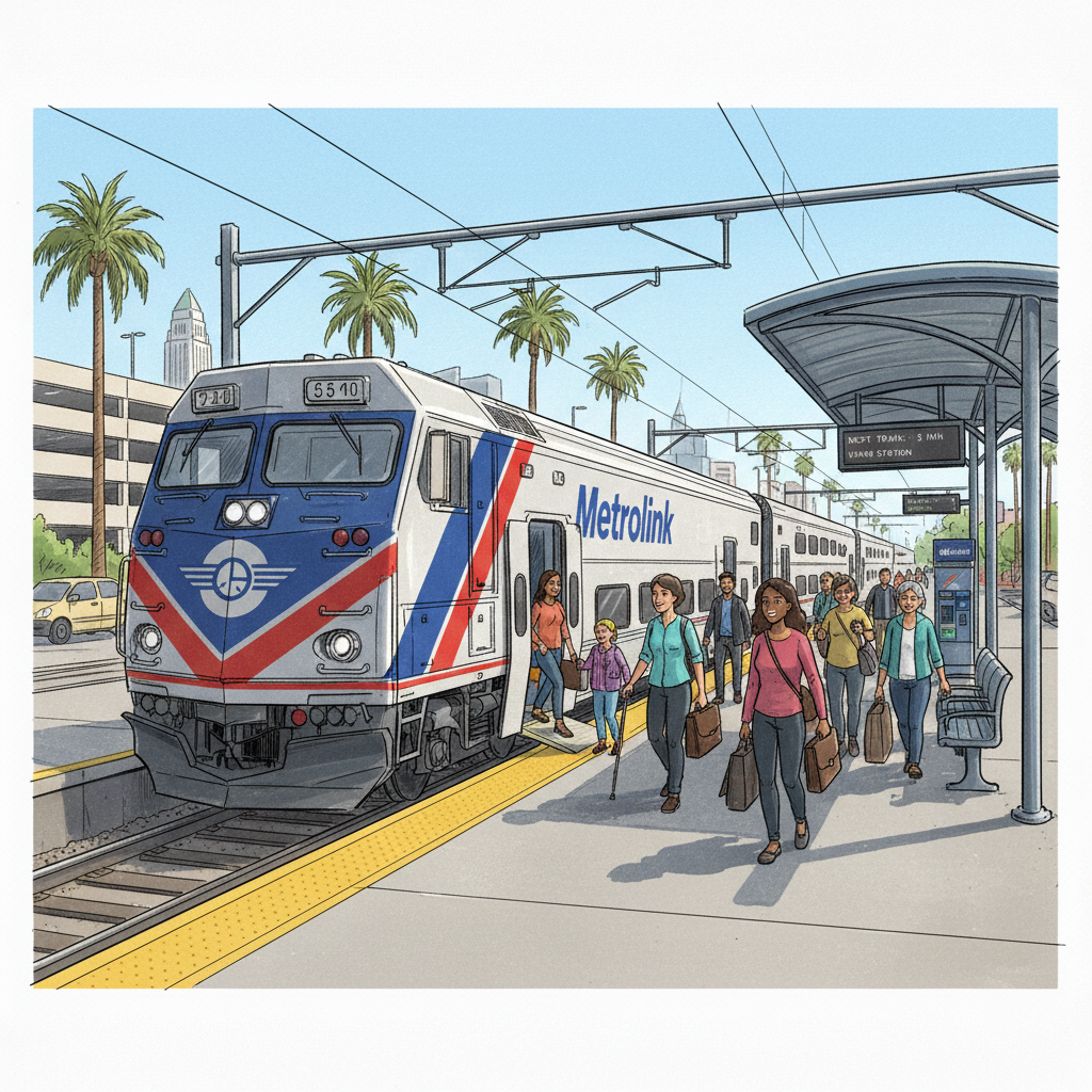 LA Metrolink Empowers Riders to Help Fight Trafficking