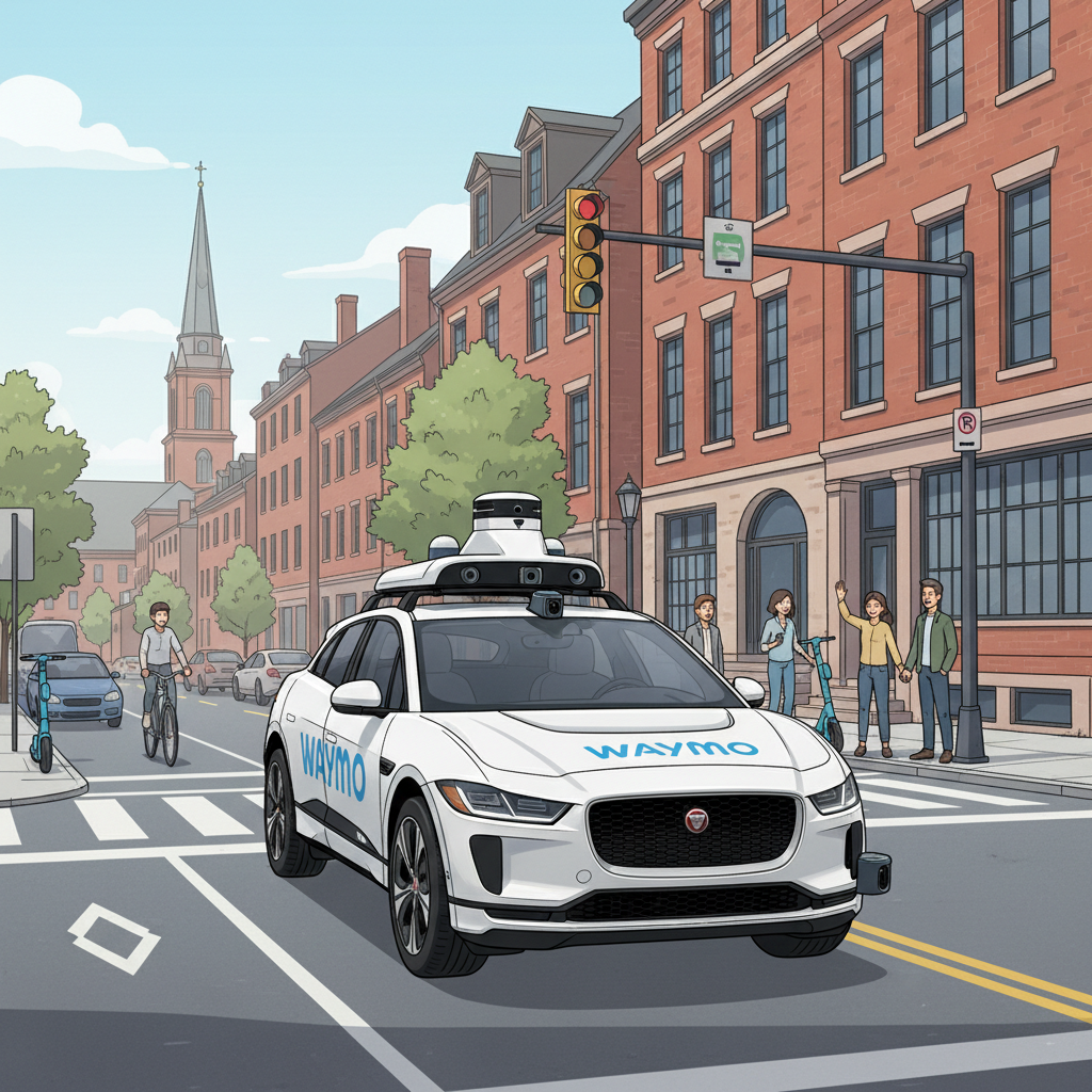Waymo Tests Robotaxis in Boston's Complex Streets