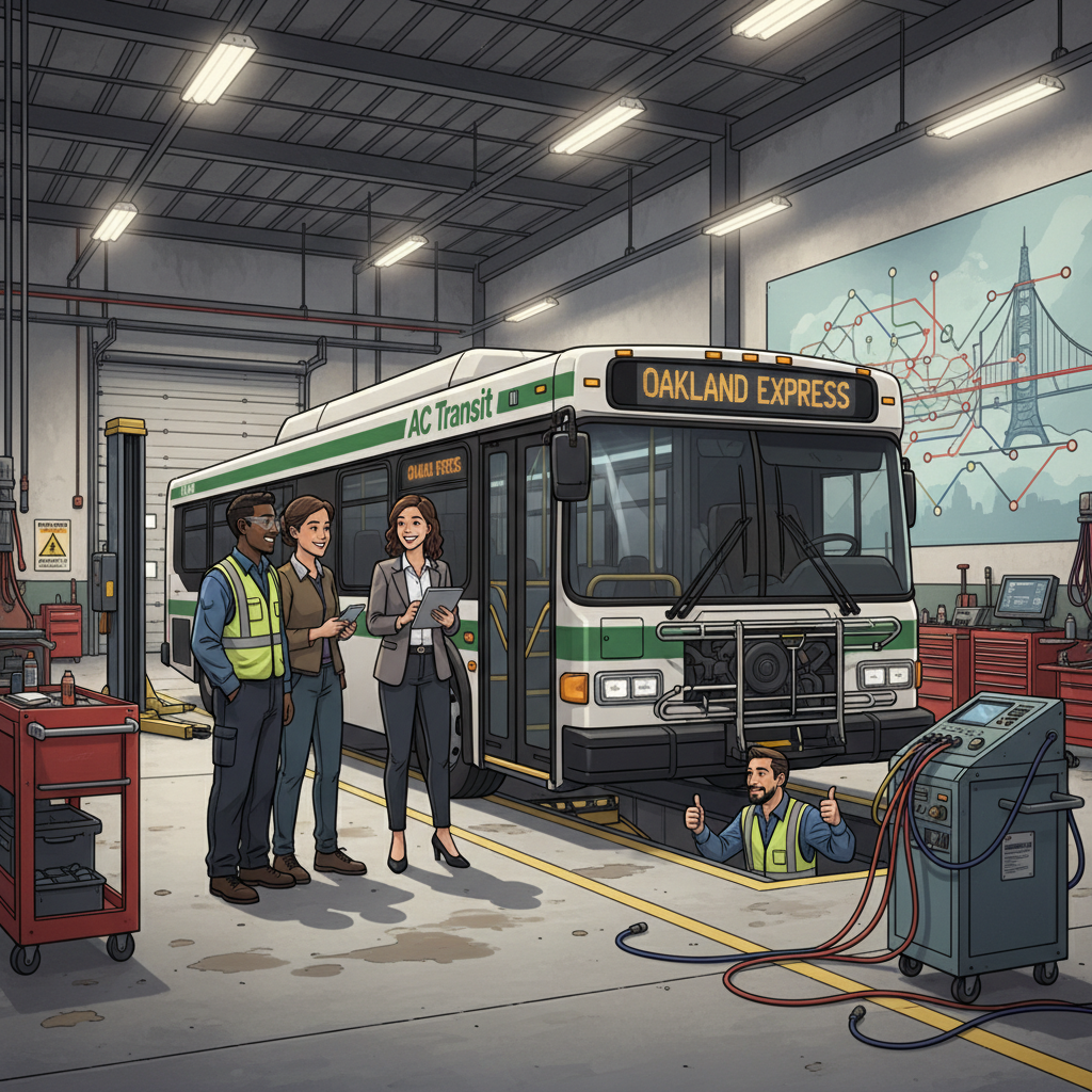 AC Transit Honors Workers Keeping Bay Area Moving