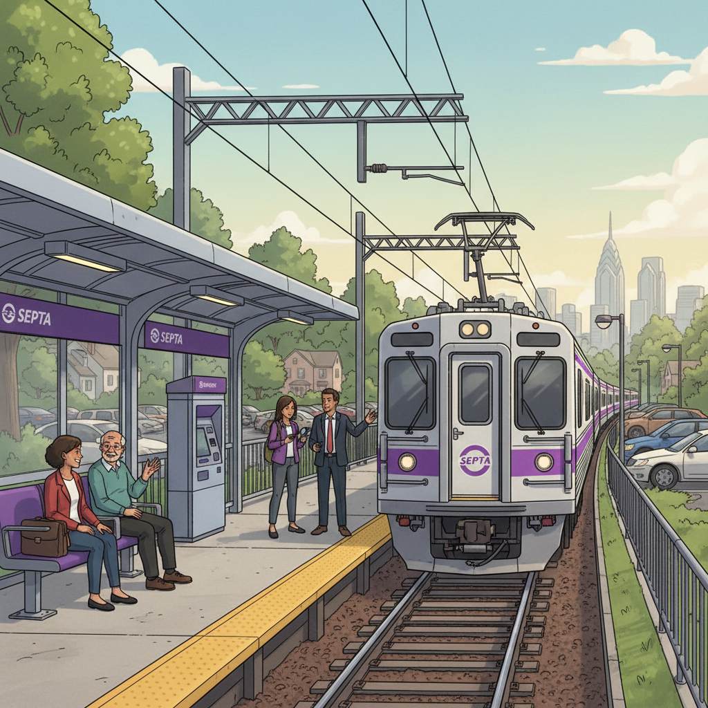 Philadelphia Rail Disruption Sparks Transit Adaptation