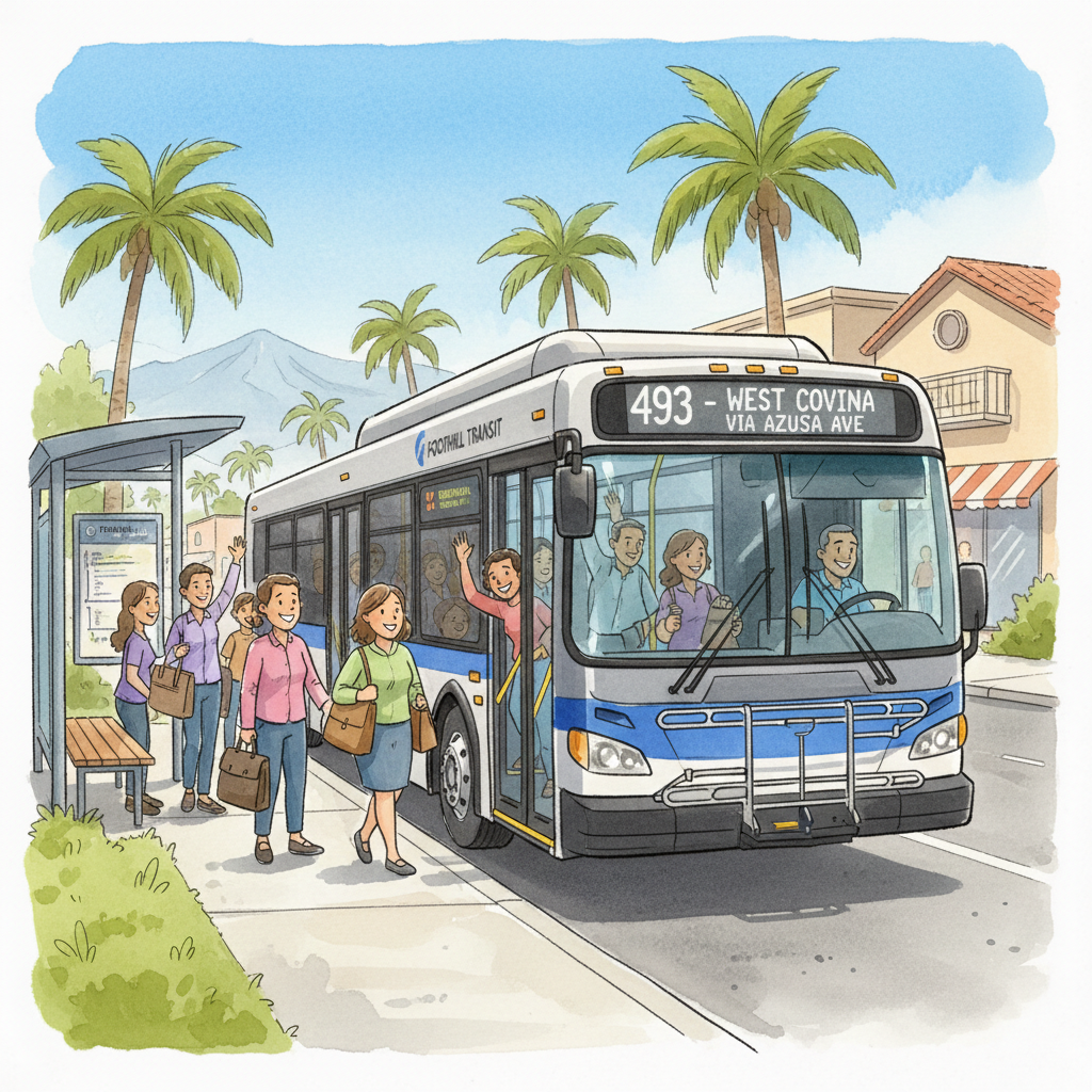 Foothill Transit Keeps LA Rolling on Veterans Day