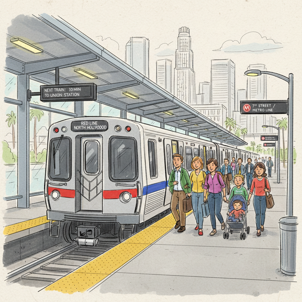 LA Metro Promotes Transit for Weekend Entertainment