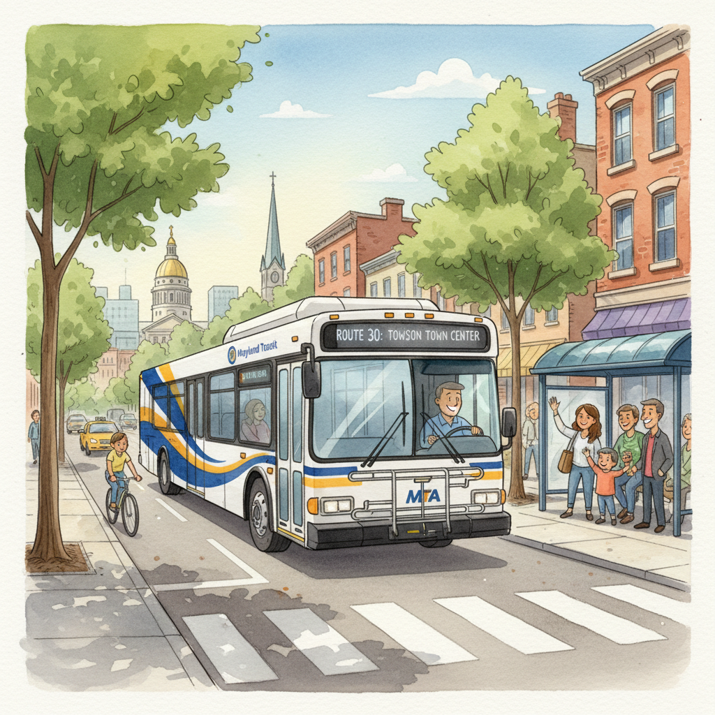 8 Baltimore Bus Routes Detoured — MTA Adapting Service