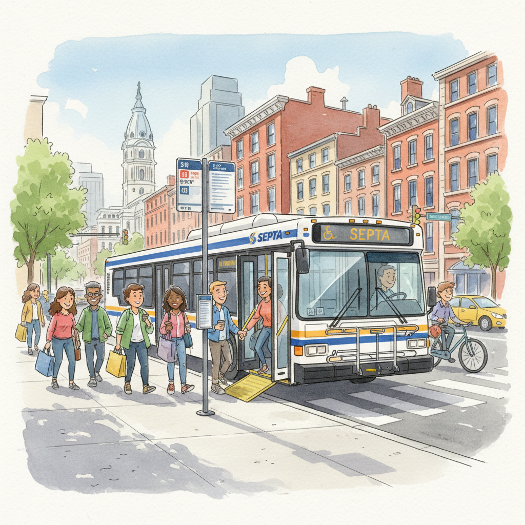 Philadelphia Reroutes 9 Lines for Heritage Parade