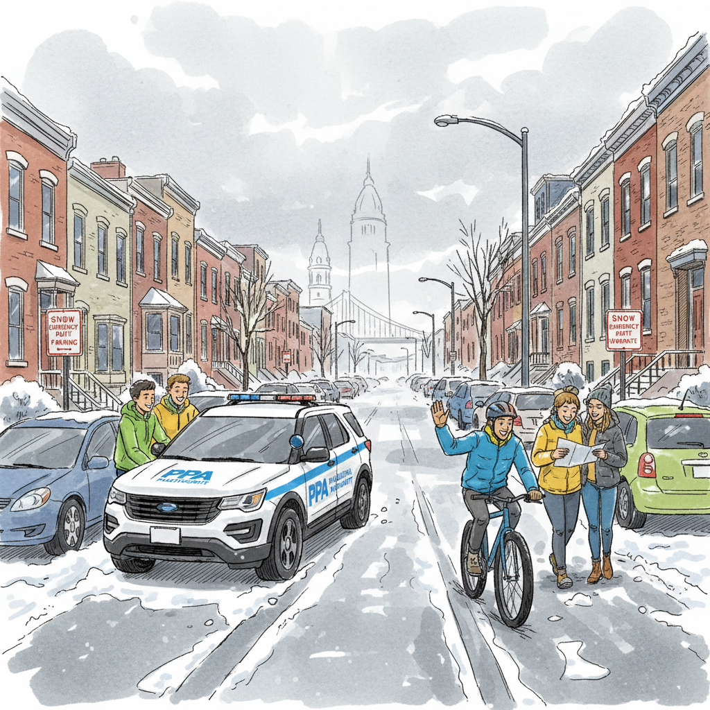 Philadelphia Updates Snow Parking Rules to Keep Streets Moving