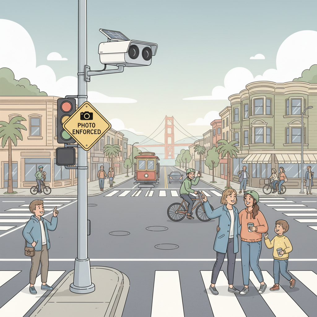 SF Bay Area Upgrades Red-Light Camera Tech
