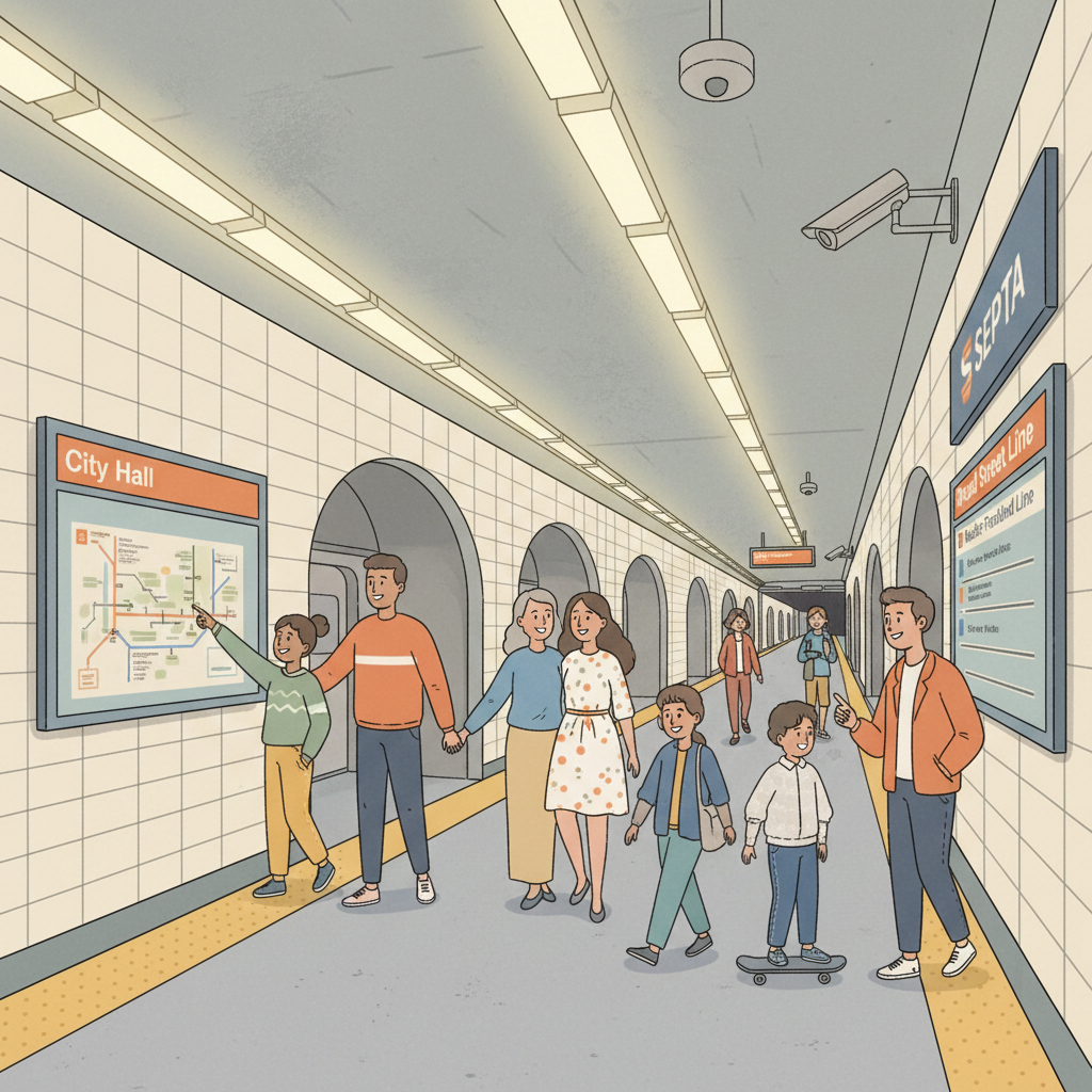 Philadelphia Transit Adapts After City Hall Incident