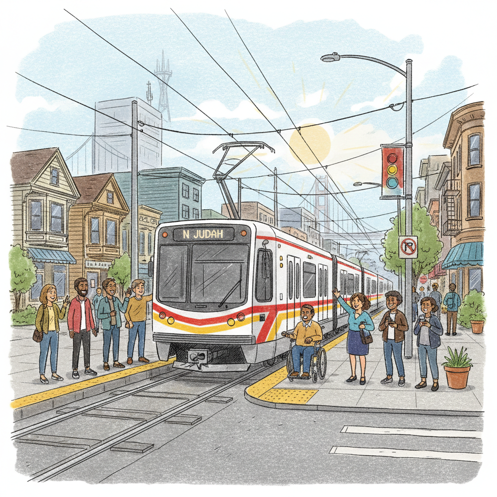 SF N Judah Resumes After Emergency Response