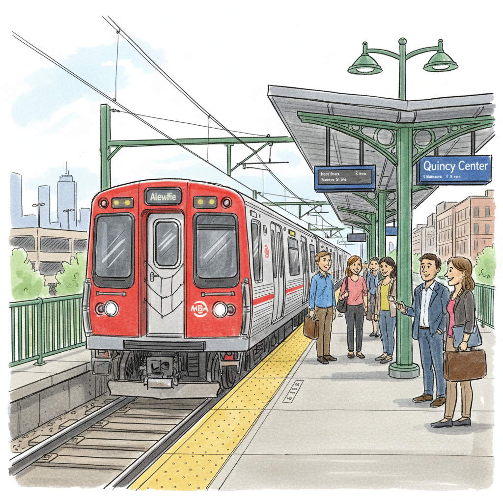 Boston Red Line Disruption Cleared, Service Improving