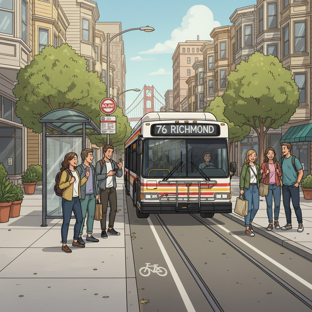 SF Line 76 Adapts Route to Keep Richmond Moving