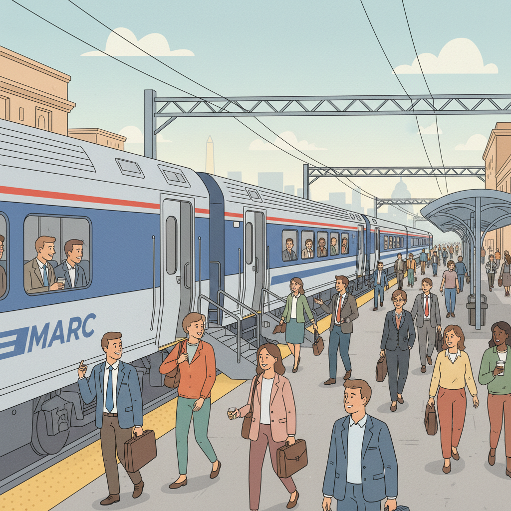 MARC Train 415 Adapts as DC-Maryland-Virginia Transit Evolves