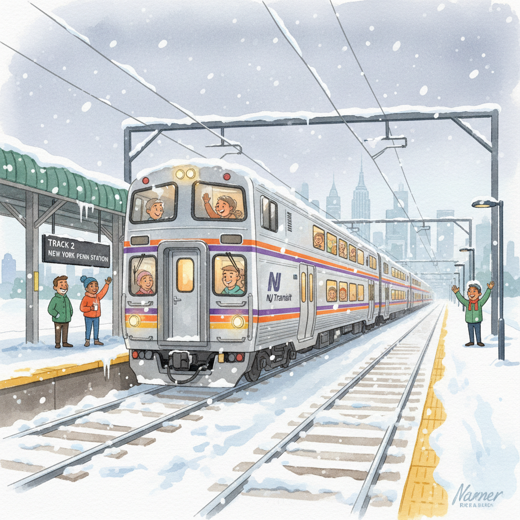 NYC-NJ Transit Restores Service After Weather Shutdown