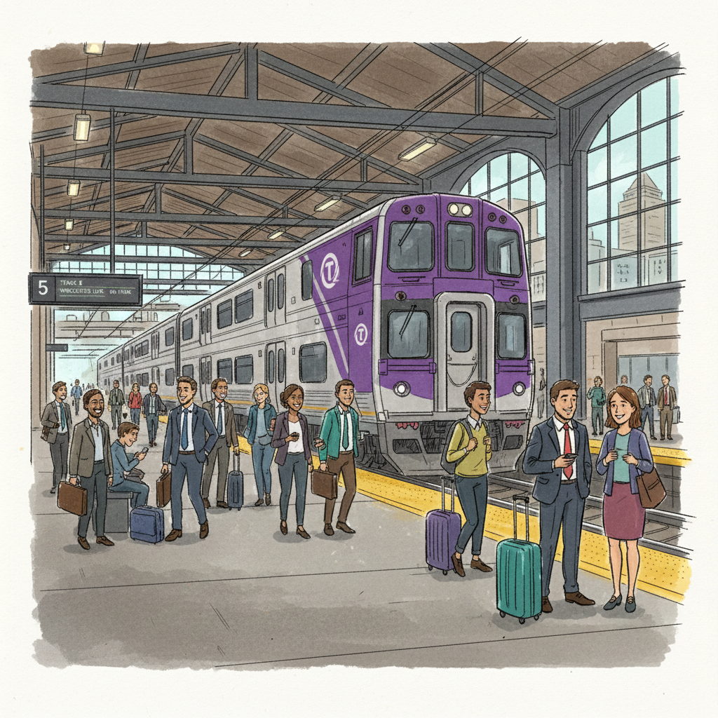 Boston MBTA Adapts Quickly to Train Disruption