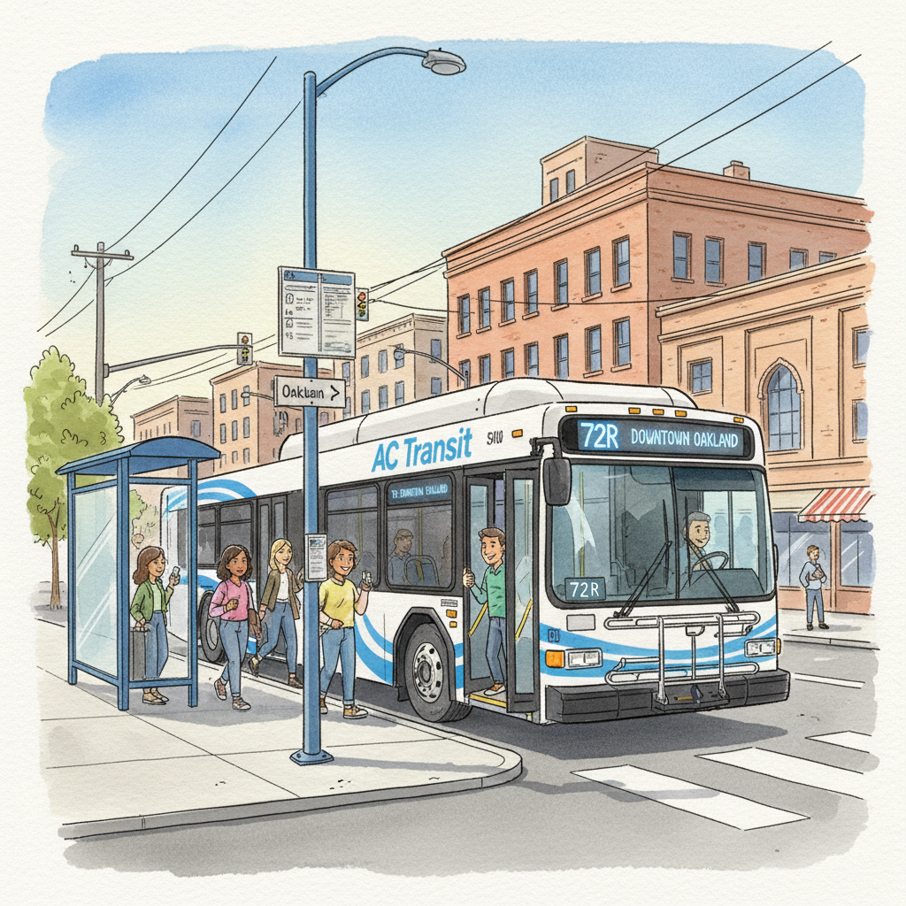 AC Transit Adapts Service on Oakland Corridor