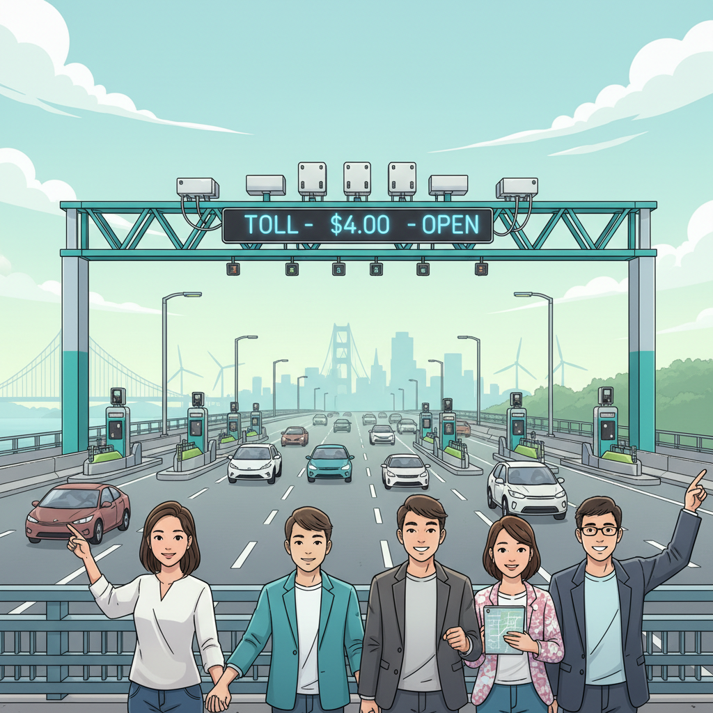 SF Bay Area Freeways Go Electronic With New Toll Tech