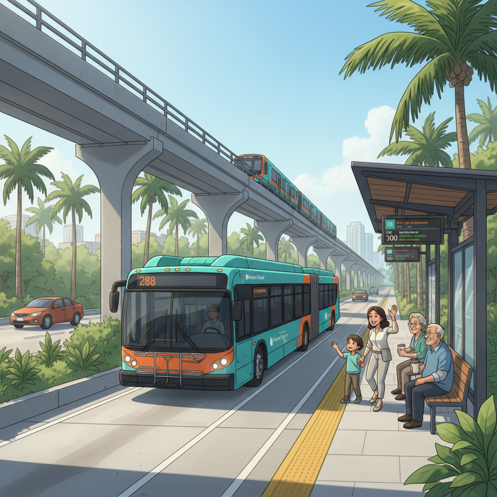 Greater Miami Transit Adapts Routes for Better Reliability