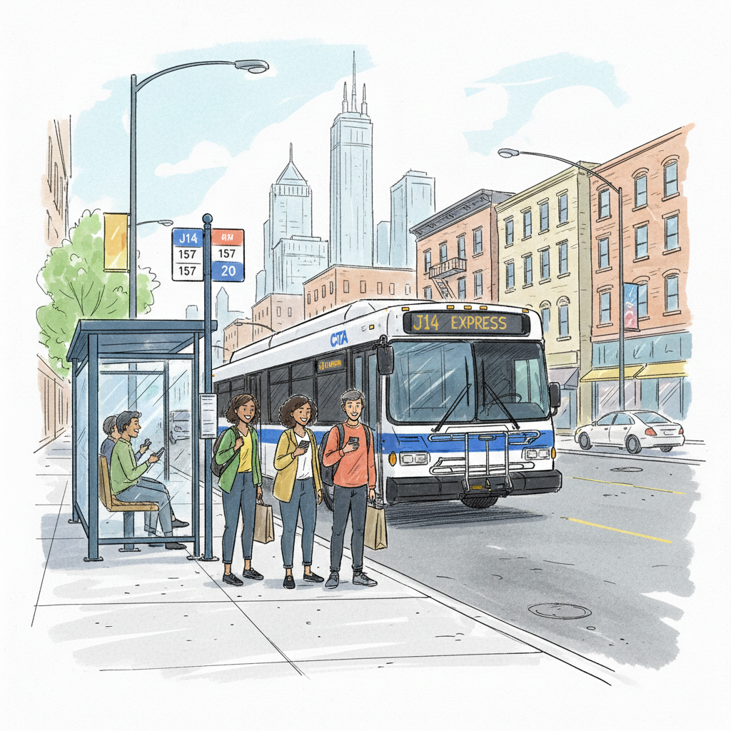 Chicago Route 121 Stop Shifts — Riders Adapt