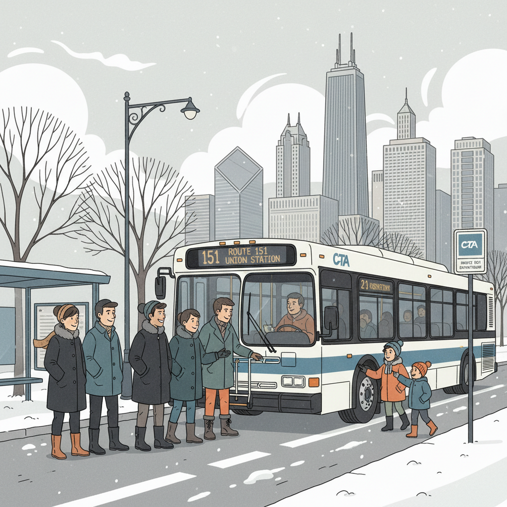 Chicago CTA Updates All 127 Bus Routes This Week