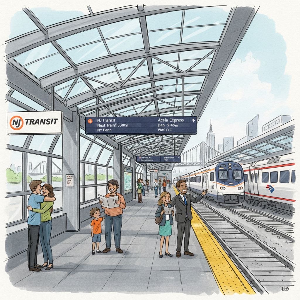 Newark Airport Rail Station Upgrades in 2026