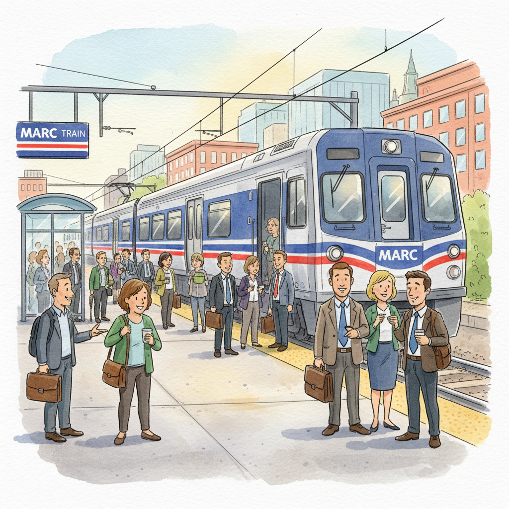 MARC Trains Adapt: 30 Routes Face Wednesday Delays