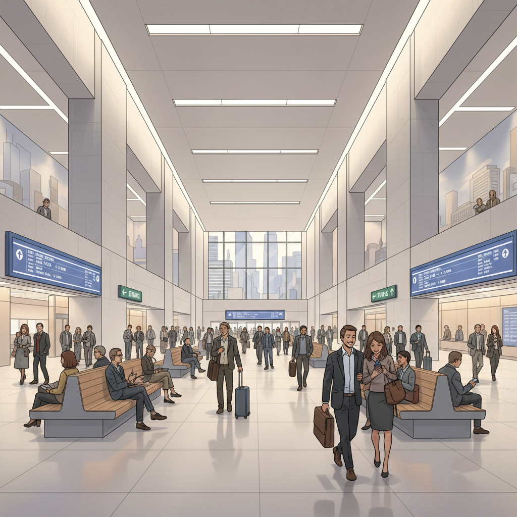 NYC's Grand Central Madison Adds Seating as Ridership Soars