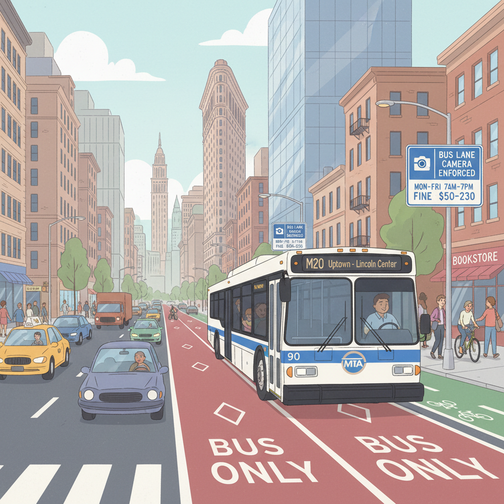 NYC Buses Get Faster With New Camera Tech