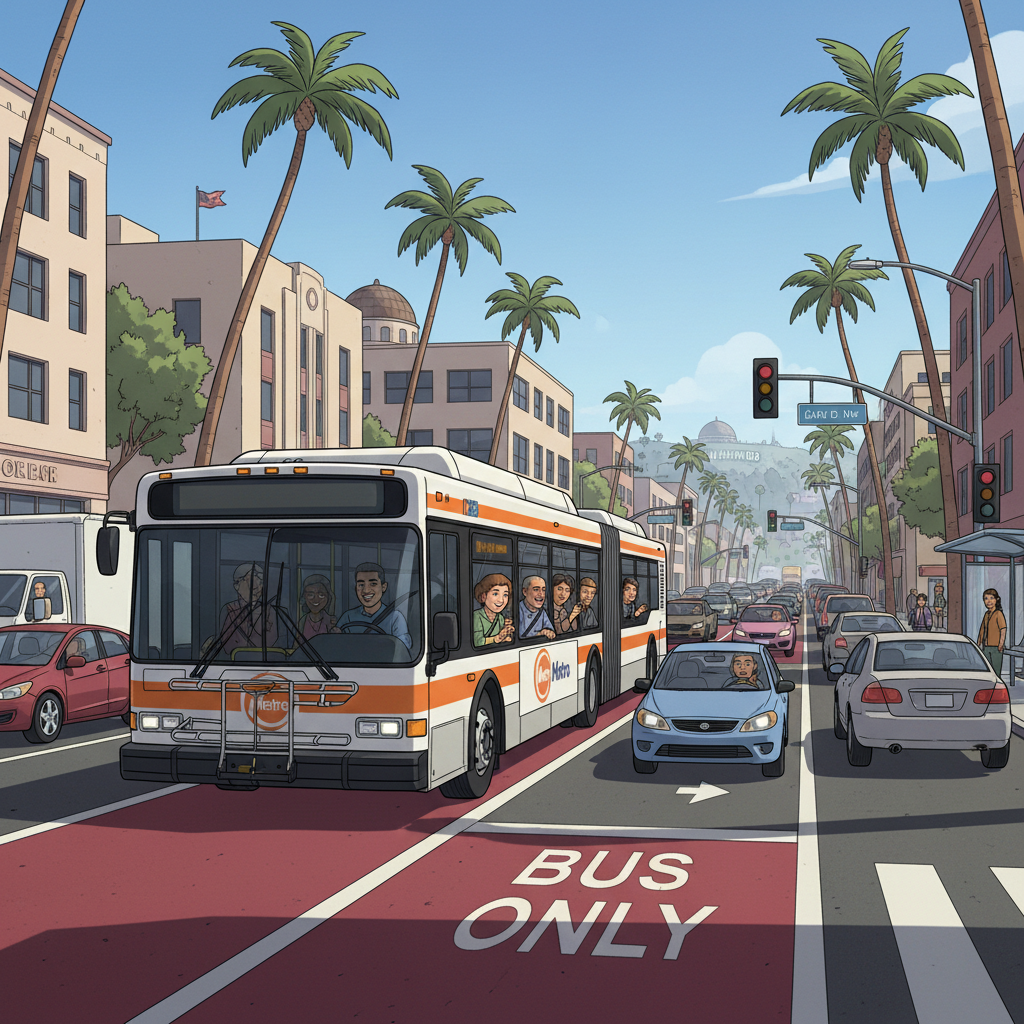 LA Metro Adds Cameras to Speed Up 3 Bus Routes