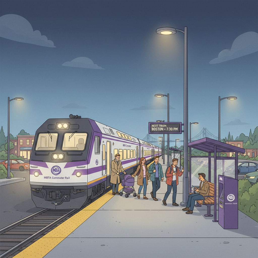 Boston MBTA Adapts to Equipment Challenge on Foxboro Line