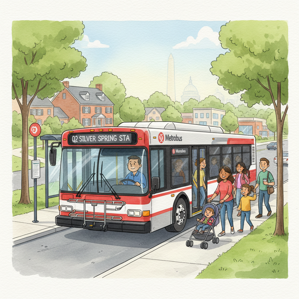 WMATA Relocates Bus Stop to Improve Safety