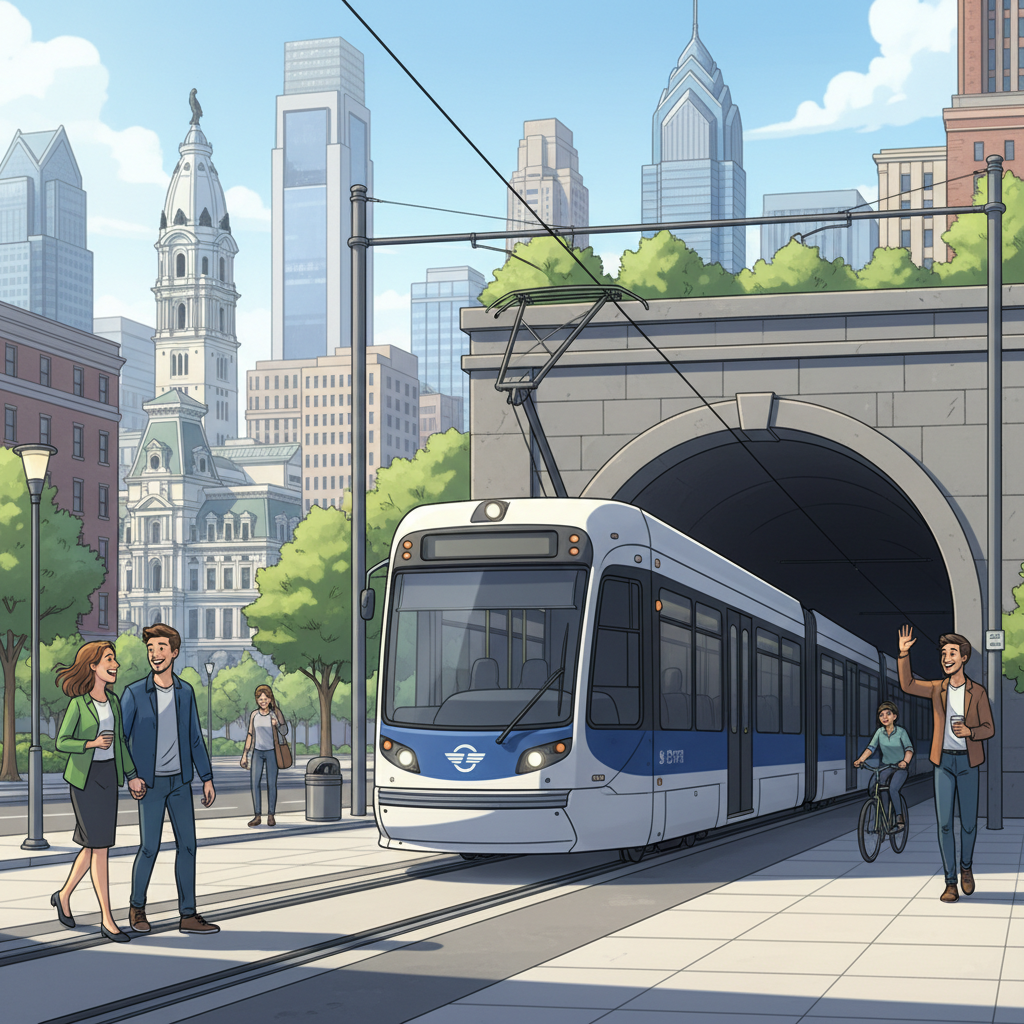 Philadelphia Trolley Tunnel Reopens After Key Repairs