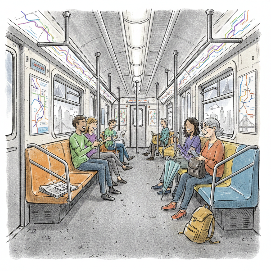 NYC Riders Help Keep Transit Moving With Simple Check