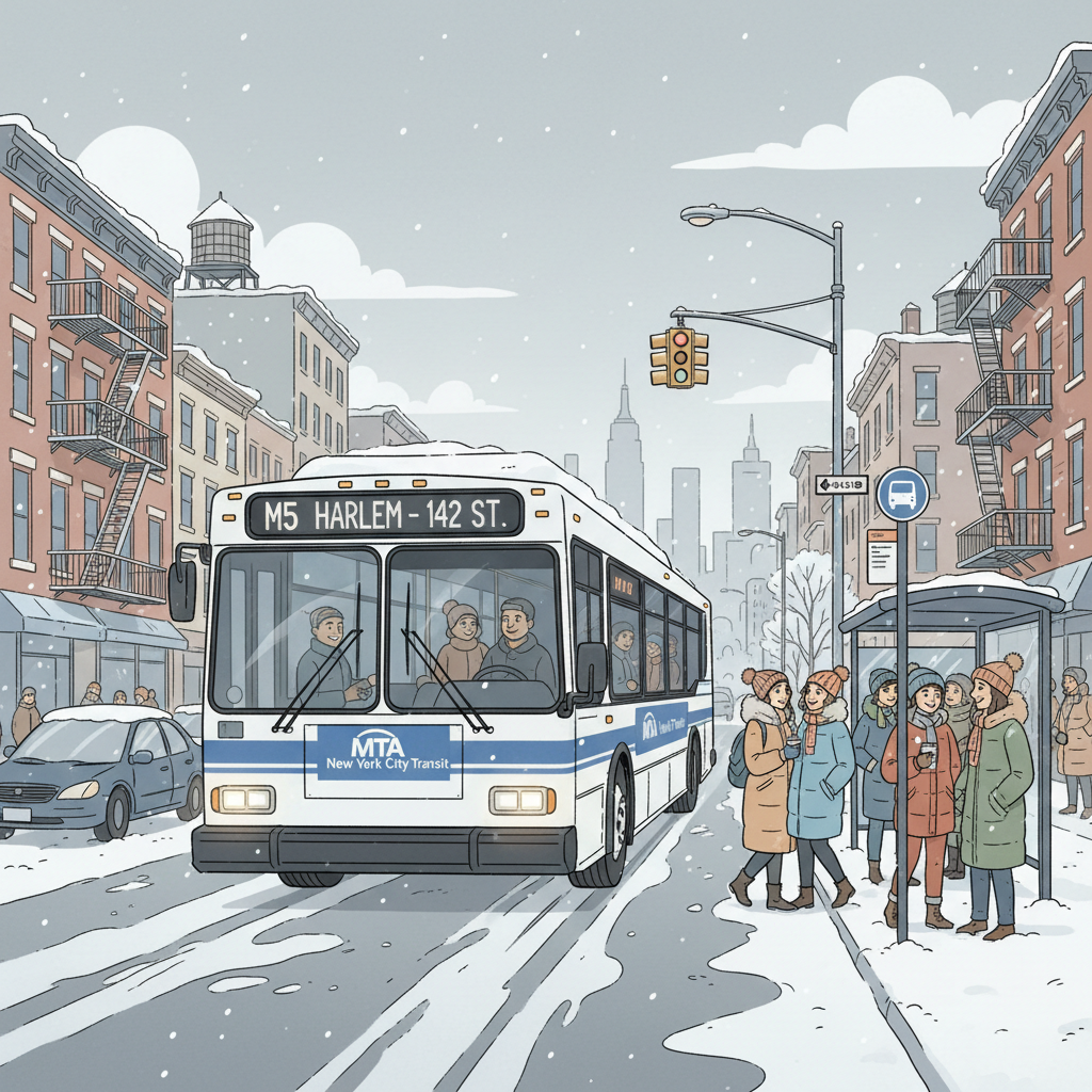 NYC Transit Prepares Riders for Winter Weather