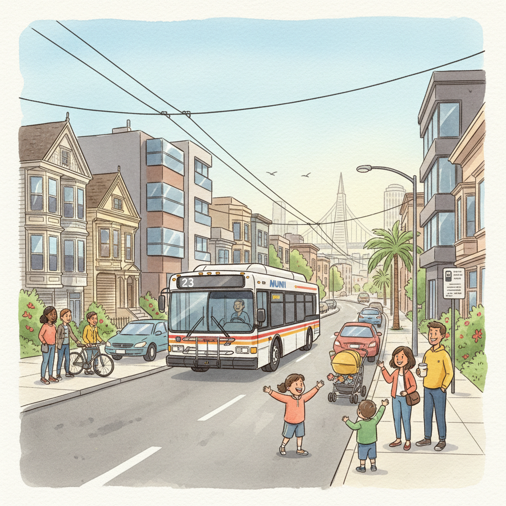 SF Muni Adapts Route 23 to Keep Riders Moving