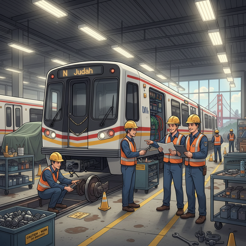 SF Muni's Fix It! Programs Keep Transit Moving