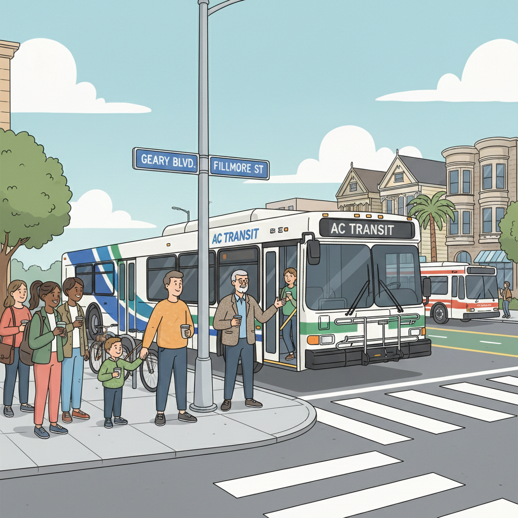 SF Bay Area Bus Stop Closes, Riders Adapt