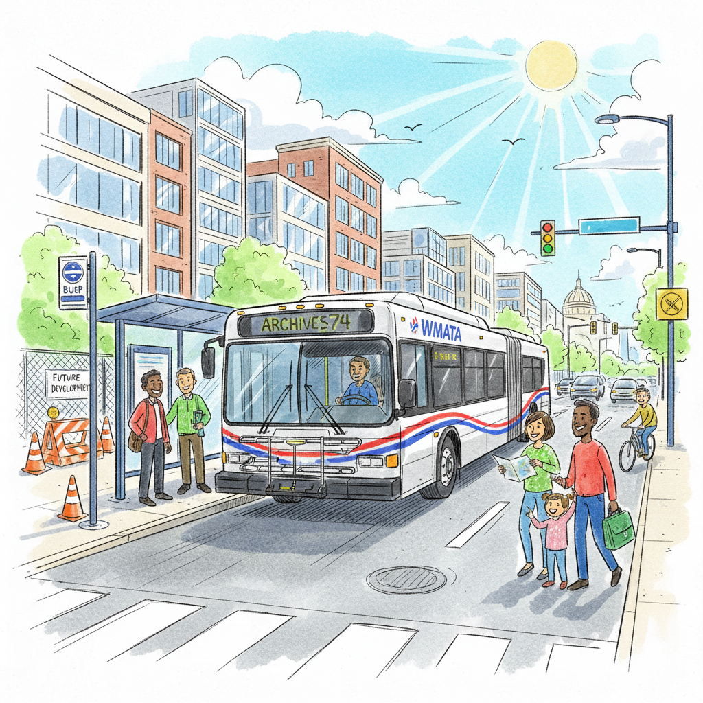 DC-Maryland-Virginia Bus Stop Closure Sparks Route Innovation