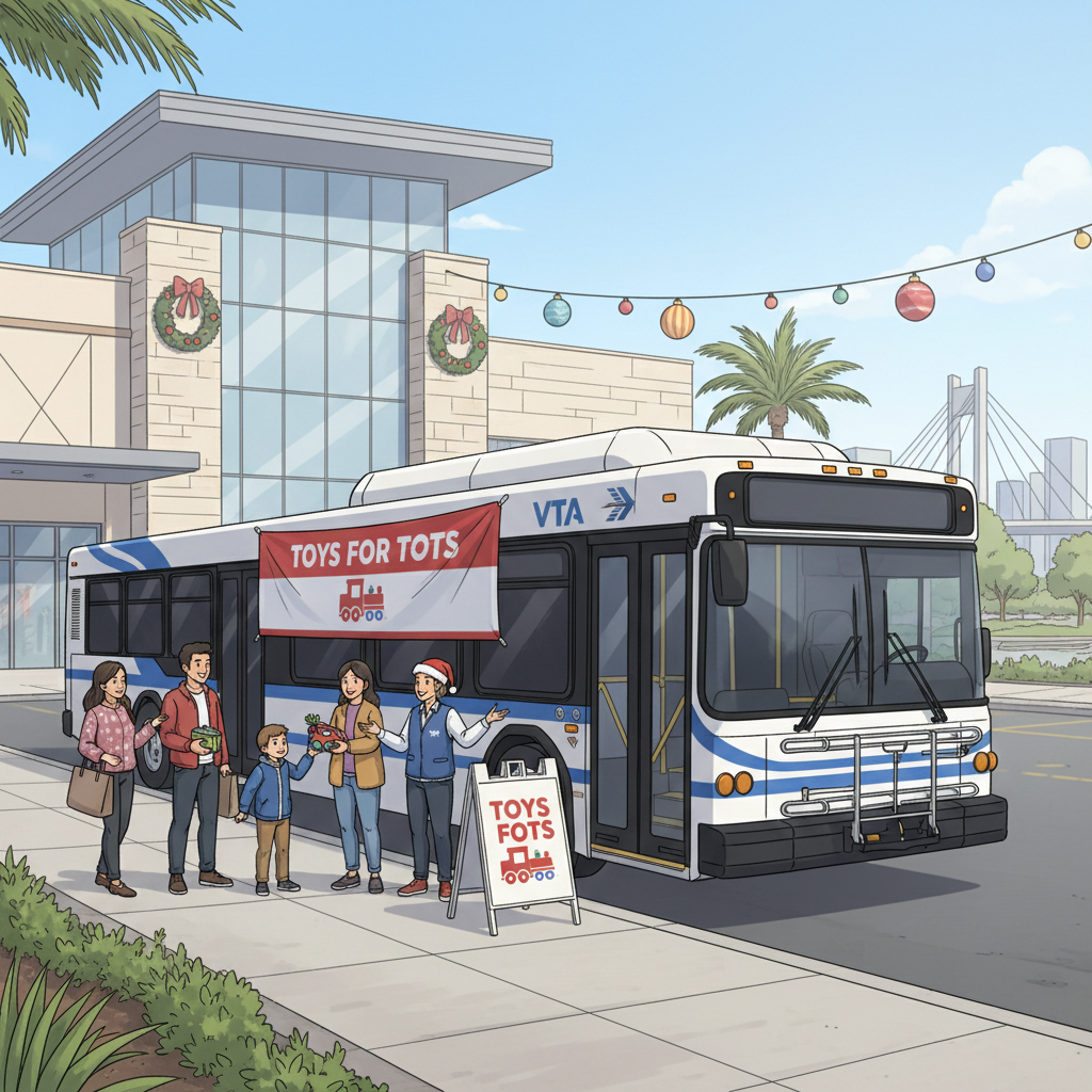 SF Bay Area Transit Turns Holiday Giving Into Community Hub