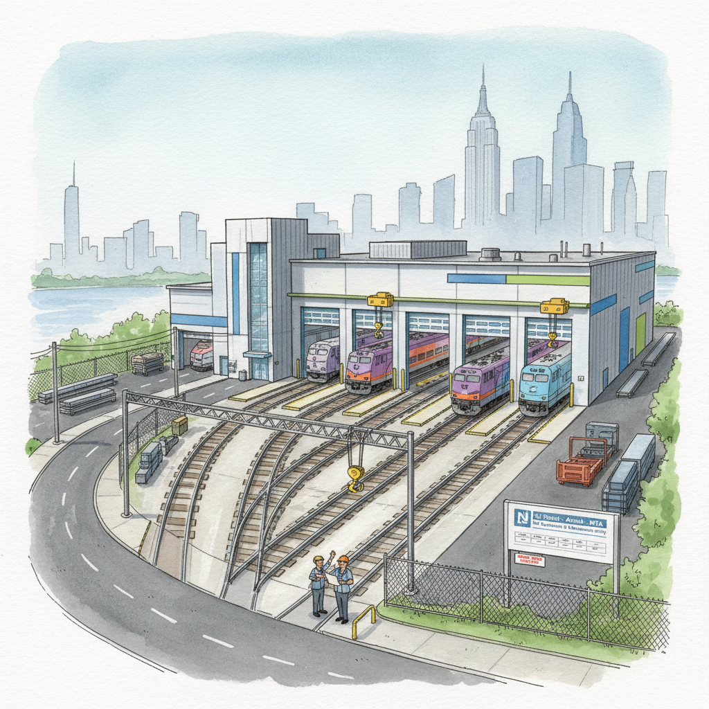 NJ TRANSIT Plans New Rail Facility to Boost Service