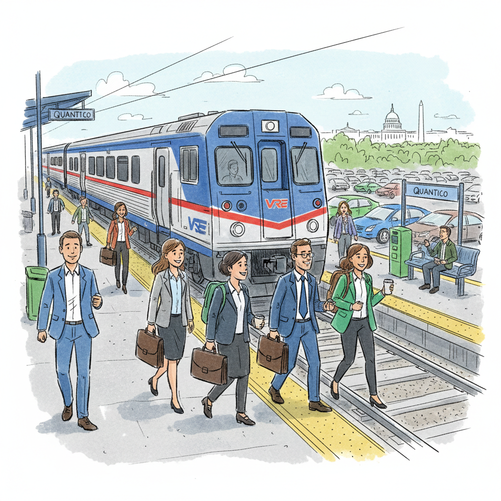 VRE Keeps DC-Maryland-Virginia Commuters Moving