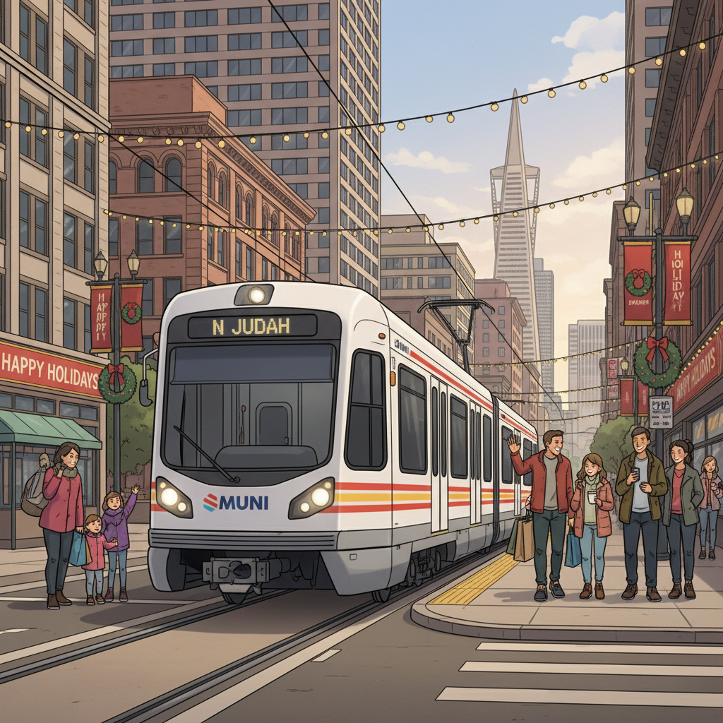 SF Muni Brings Holiday Cheer With Podcast & Merch