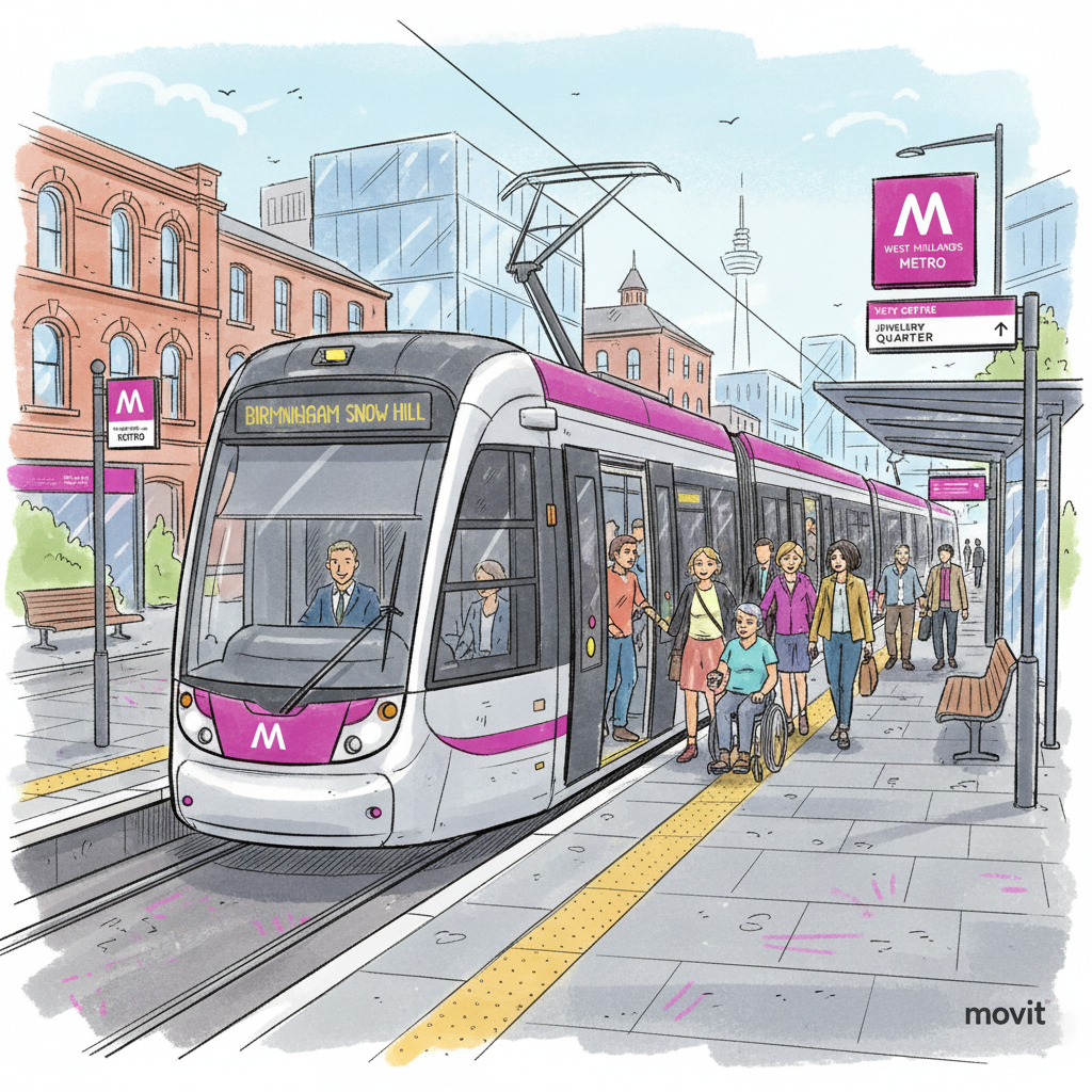 West Midlands Trams Keep Cities Connected Daily