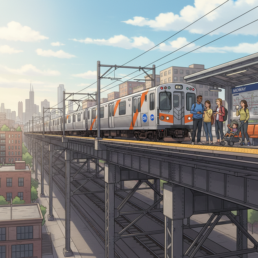 Chicago Orange Line Upgrades Track for Better Service