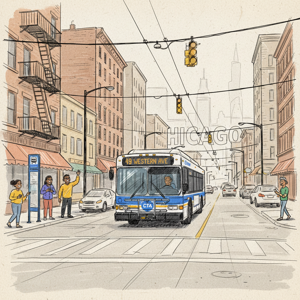Chicago's #49 Bus Reroutes — Riders Adapt