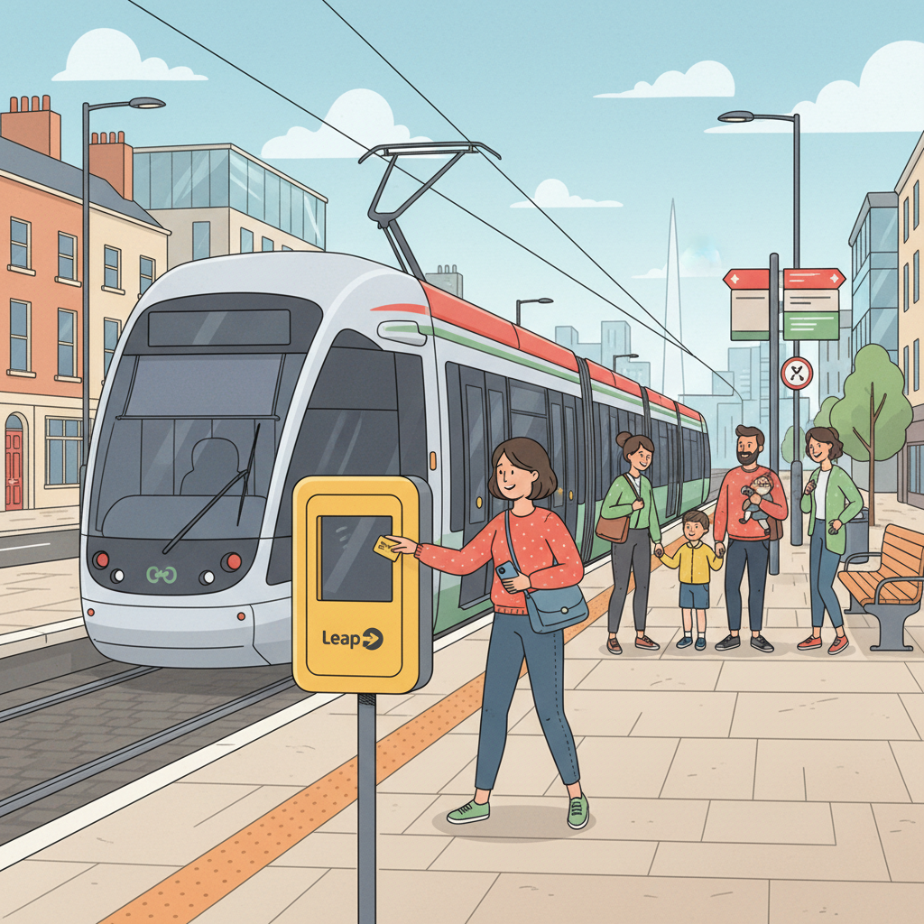 Ireland Reminds Riders: Tap Before You Board