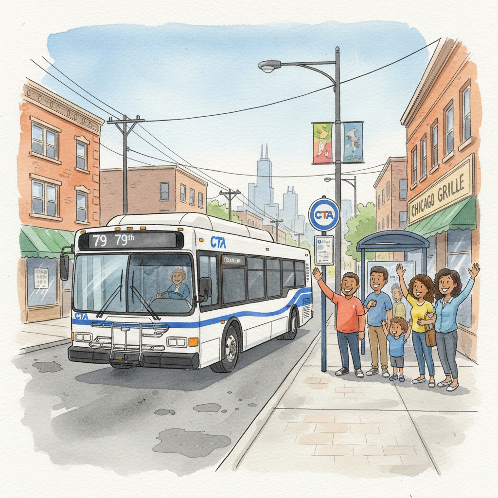 Chicago CTA Route 79 Stop Moves to Improve Service